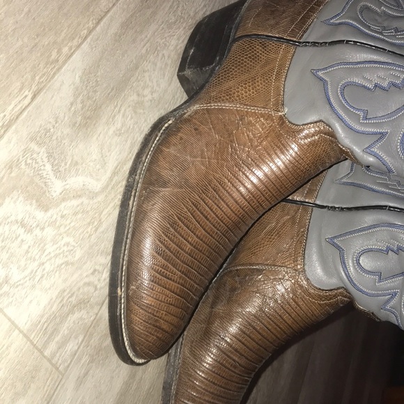 Lizard skin boots - Picture 5 of 6